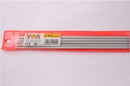 Спицы Visantia 5-ти компл. с мет покр. 20 см 4,5 мм